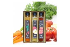 野菜ドレッシング 200ml 3本セット 人参 トマト りんご | ドレッシング 野菜ドレッシング サラダ 素材 イタリアン 新鮮 信州 南信州 長野県 飯田市
