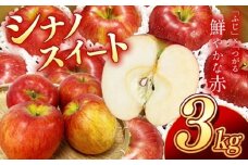りんご 香りも良く食べやすい! 長野県産 シナノスイート 約3kg 秀品 〈2025年10月中旬～10月下旬発送〉| 果物 くだもの フルーツ りんご リンゴ 林檎 長野県 信州 南信州 飯田市