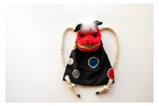 獅子舞 ぬいぐるみ付き 子供用リュック | 装飾品 鞄 カバン かばん バッグ リュック 子供用 獅子舞 長野県 飯田市 信州 AV07