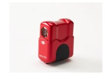 【SUWAプレミアム認定商品】単眼鏡：SEEK SPL ライト光機 高性能 4倍 高倍率 コンサート 望遠鏡 野鳥 バードウォッチング コンパクト ワンタッチ ルーペ兼用（カラー：カブキレッド） 【11-24R】