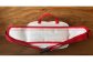 FIRE HOSE PRODUCTS　ウエストバック　ホワイト
※こちらの画像は、【パイピングカラー：赤】です。