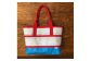 FIRE HOSE PRODUCTS トートバッグＡタイプ バイカラーブルー Ｌ
※写真は、【パイピングカラー：赤】です。