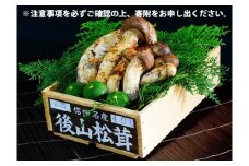 【オンライン決済限定】諏訪市後山産 松茸 約400g(※注意事項を必ず確認の上、お申し出下さい)／ Suwa後山ブランド化プロジェクト 信州産 国産 産地直送 マツタケ まつたけ 信州 長野県 諏訪市 諏訪 【67-01】