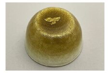 《受注生産》【秋・稔りの金色】総銀張七宝『酒杯』小／ 赤羽七宝舎 七宝 贈り物 ギフト 酒器 ガラス 冷酒 盃 工芸品 おちょこ グラス 酒器 酒器 酒器 酒器 酒器 信州 長野県 諏訪市 諏訪 【87-02AU】