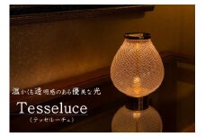 Tesseluce テッセルーチェ 《受注生産》／ GEO ONE DESIGN SUWAプレミアム認定商品 テーブルランプ テーブル照明 スタンドライト LED 照明 ランプ ライト 間接照明 インテリア 吹き ガラス 造形 硝子 卓上 おしゃれ 光学 ガラス工芸 アート 美術 工芸品 おすすめ 信州 長野県 諏訪市 諏訪 【89-01】
