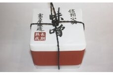 信州みそ甘口1kg　ポリ樽詰 [№5915-0003]