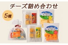 5種のチーズ詰め合わせおつまみ 詰め合わせ  セット 長野 信州 小諸 [№5915-0635]