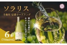 日本ワイン ソラリス 千曲川 信濃リースリング 750ml×6本 ワイン 白ワイン マンズワイン 酒 お酒 洋酒 果実酒 ぶどう酒 長野 長野県小諸市 [№5915-1049]