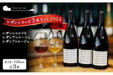 ワイン3本セット（レザンシャルドネ・レザンアンルージュ・レザンドゥルージュ） 赤ワイン 白ワイン お酒 酒 アルコール 長野県 小諸市 小諸 ギフト プレゼント [№5915-1317]