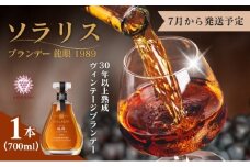 ソラリス ブランデー 龍眼 1989 700ml×1本 7月下旬から発送予定 マンズワイン ご当地 取り寄せ お酒 アルコール 長野県 小諸市[№5915-0892]