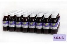 信州小諸産ブルーベリージュース100ml×40本セット [№5915-0728]
