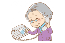 【045-05】郵便局のみまもりサービス「みまもり電話サービス」（固定電話12カ月）