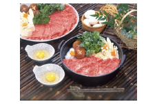 【022-03】長野県農協直販　信州アルプス牛ローススライス（すき焼き用） 450g・冷凍