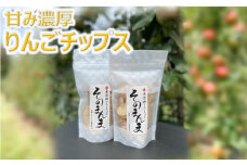 【012-40】りんごポリフェノールを含んだ与古美のりんごチップス　6袋