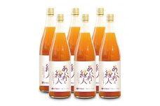 100%にんじん×りんご（あいかの香り）ジュース！6本入り！VC長野トライデンツコラボ製品！