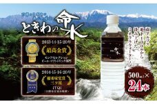 【011-55】市場の目利きが選ぶ名産品『ときわの命水』　