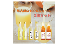 【010-98】与古美の100％ジュース2種各3本セット（梨・りんごにんじん）