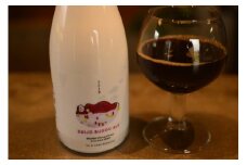 【037-13】伊那で醸す、ワイン樽熟成のスペシャルクラフトビール740ml×3本セット　（熟成度合いがボトルごとすべて異なります。山ぶどうを使用したビールを熟成。ワインのような味わい）