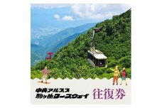 駒ヶ岳ロープウェイ「往復券」[№5659-1025]