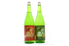 信濃鶴「純米大吟醸セット」（1.8L×2本） 日本酒 純米大吟醸酒 詰め合わせ	[№5659-1296]