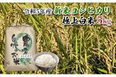 【農家直送/令和5年産新米】長野県産「コシヒカリ」（5kg）（炊飯食味値88点の極上白米） [№5659-1497]
