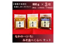 なかの一(いち)みそ食べくらべセット【1494895】