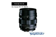 Voigtlander NOKTON 42.5mm F0.95 MFT_フォクトレンダー Voigtlander ノクトン カメラレンズ マイクロフォーサーズ 中望遠レンズ 望遠 交換レンズ 単焦点 焦点距離 42.5mm マニュアル MF 送料無料 長野県 中野市【1214168】