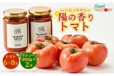 『陽の香り』トマトソース&フレッシュトマトの詰め合わせセット※レシピ付き【1382502】