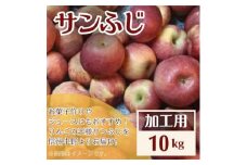 サンふじりんご加工用　10kg【1527326】