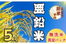 【先行予約】 <令和７年産 新米> 亜鉛米（コシヒカリ） 無洗米 5kg 真空パック（7-50）