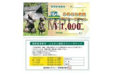 茅野市ふるさと納税タクシーチケット　1000円券×20枚【1419062】