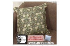 Fabric by ベストオブモリス フチ付カバー&クッション 45cm角 セット8 ピンパネル【1458724】