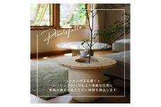 長野県の職人が作成する観葉植物用のテーブル ラージサイズ(60cm)【1549358】