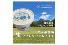 八ヶ岳農場 生ソフトクリームアイス 18個【1600537】