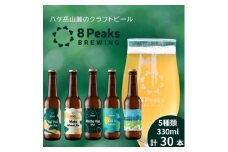 八ヶ岳山麓のクラフトビール　飲み比べ　おまかせ5種30本セット【1662466】