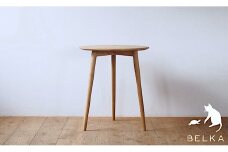 国産ナラ材カフェテーブル（btc-2）