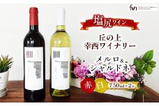 幸西ワイナリー メルロ&シャルドネ 2本セット | 幸西ワイナリー メルロ シャルドネ ワイン 赤 白 長野県 塩尻市