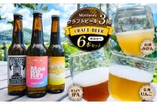 クラフトビール6本 3種飲み比べセット | お酒 酒 おさけ クラフト ビール くらふと びーる 長野県 塩尻市