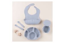 ケラッタ ベビー食器 5点セット（シーグラスブルー） | ケラッタ kerata 赤ちゃん ベビー 日用品 食器 ベビー食器 マタニティ 長野県 塩尻市
