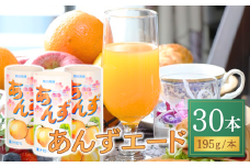 気軽にあんずを楽しむ あんずエード | 30本 杏子 爽やか 甘酸っぱい 信州 長野県 千曲市
