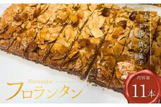 あんずのフロランタン 11本入り 焼き菓子 洋菓子 スイーツ 杏子 アプリコット アーモンド ドライフルーツ 手作り 千曲市産 長野県 信州