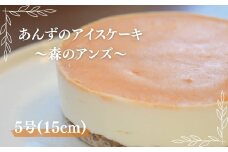 あんずアイスケーキ 5号(15cm)｜ 果物 フルーツ 杏子 アンズ アプリコット 誕生日 ギフト 千曲市 長野県 信州