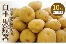 東御市産白土馬鈴薯約10kg【8〜12月お届け】