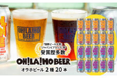 ゴールデンエール＆アンバーエール20本セット クラフトビール 飲み比べ