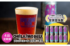 【4回定期便】アンバーエール10本定期便 クラフトビール