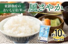 【R7年産新米】東御市産おいしいお米「風さやか」約10kg｜国産 長野県産 お米 こめ 白米 ※2025年10月以降順次発送