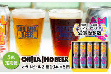 【5回定期便】ゴールデンエール＆アンバーエール 10本定期便 クラフトビール 飲み比べ