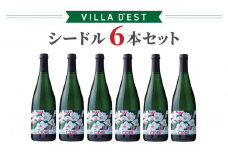 【ヴィラデストワイナリー】シードル６本セット