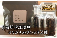 粉に挽く:【トウミコーヒーロースタリー】自家焙煎珈琲豆オリジナルブレンド２種セット