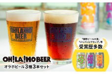 【オラホビール】３種３本セット 飲み比べ | おためし お試し 地ビール クラフトビール 350ml 飲み比べ 長野県 長野 東御市 信州 ギフト プレゼント 常温